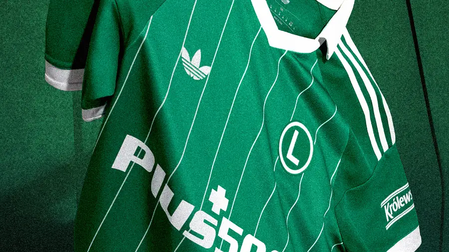 Legia i adidas: nowa koszulka z kultowym Trefoil
