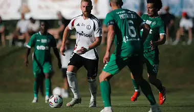 Legia Warszawa: Trening w deszczu przed Radomiakiem