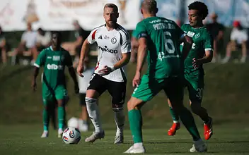 Legia Warszawa: Trening w deszczu przed Radomiakiem